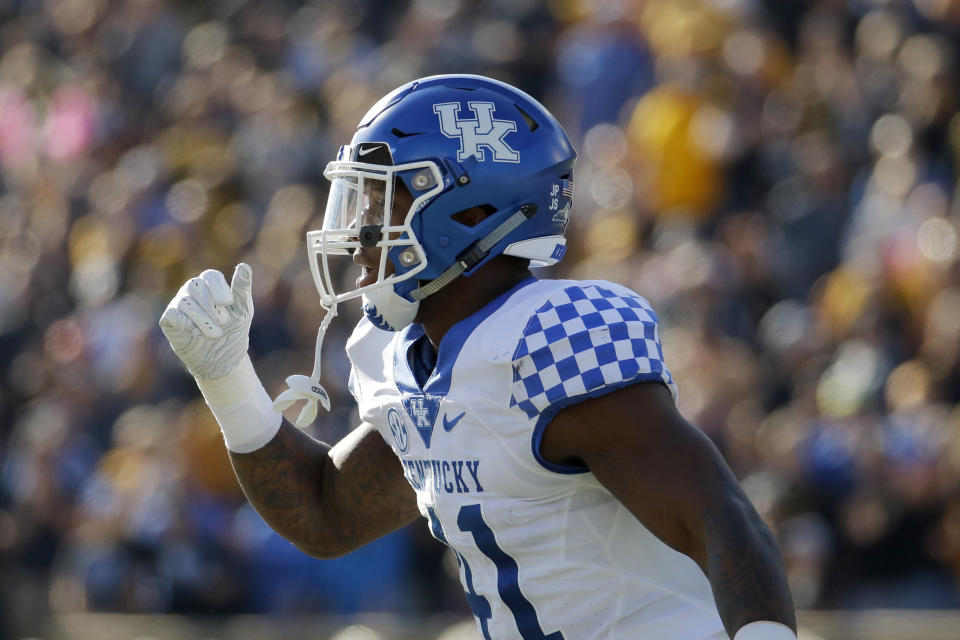 Kentucky linebacker Josh Allen (AP Photo)