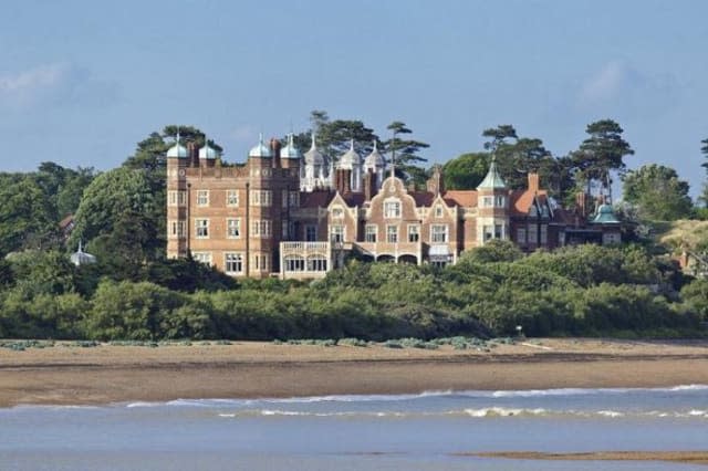 Bawdsey Manor from the sea