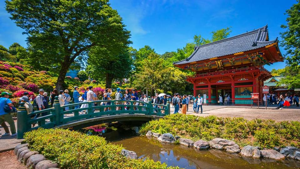 根津神社（Image Source : Getty Creative）