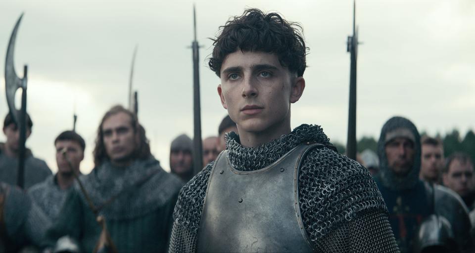 Timothée Chalamet in The King (2019)