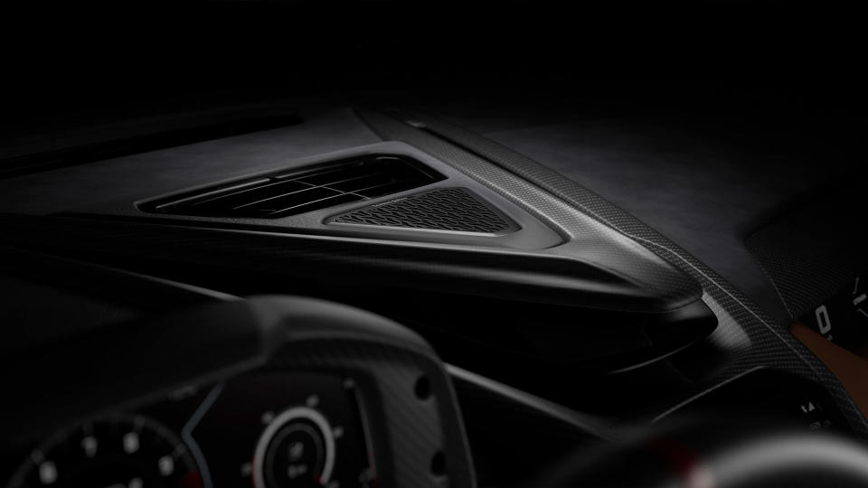 Lamborghini Revuelto with the Sonus Faber system