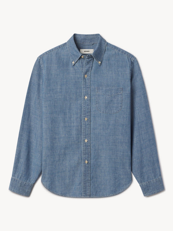 <p><a href="https://go.redirectingat.com?id=74968X1596630&url=https%3A%2F%2Fwww.buckmason.com%2Fproducts%2Fm031-japanese-chambray-one-pocket-shirt%3Fvariant%3D41527457808467&sref=https%3A%2F%2Fwww.menshealth.com%2Fstyle%2Fg61985223%2Fbest-chambray-shirt%2F" data-i13n="elm:affiliate_link;elmt:premonetized" rel="sponsored" target="_blank" data-ylk="slk:Shop Now;elm:affiliate_link;elmt:premonetized;itc:0;sec:content-canvas" class="link rapid-noclick-resp rapid-with-clickid etailiffa-link">Shop Now</a></p> <p>Japanese Chambray One Pocket Shirt</p> <p>buckmason.com</p> <p>$158.00</p>