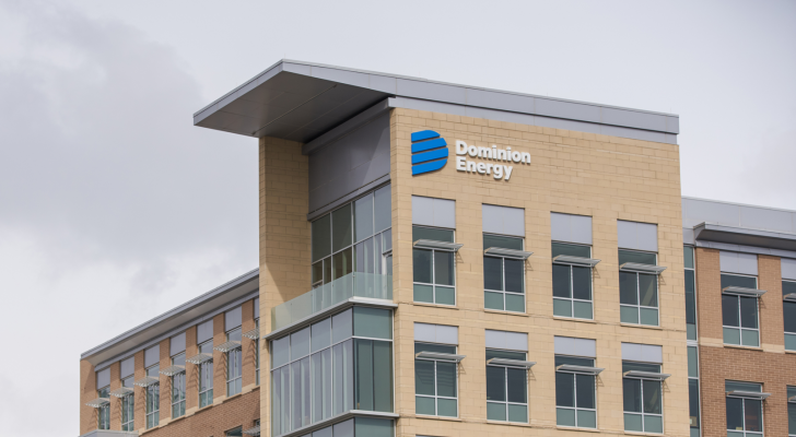 The logo for Dominion Energy (<a class=