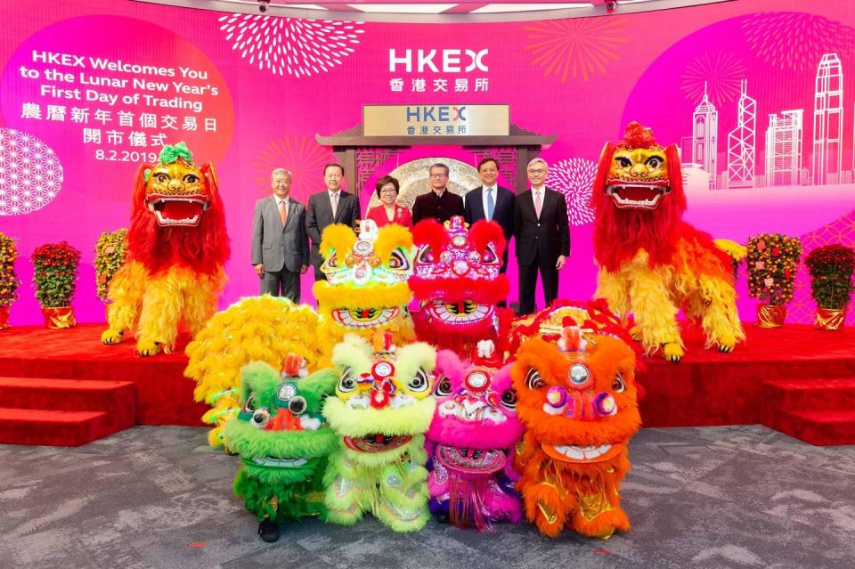 Hong Kong Exchange opens for year of the pig: PR supplied