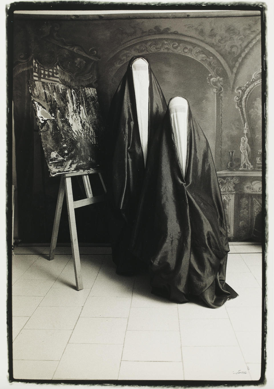 "Untitled #11" from the Qajar series, 1998. Chromogenic print, 90 x 60 cm.<span class="copyright">Shadi Ghadirian—Courtesy of the Mohammed Afkhami Foundation</span>