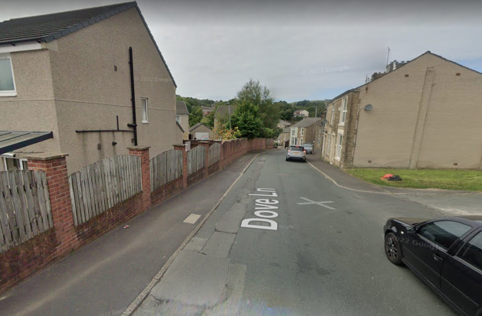 The trio drove the victim to Dove Lane in Darwen, where they continued to threaten him, despite realising they had the wrong person. (Google Maps)