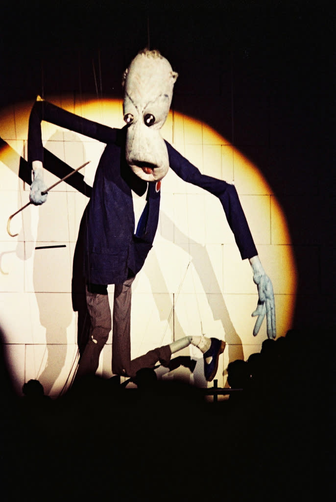 Stage puppet for The Wall at Earls Court, London, 1981. | Pete Still/Redferns