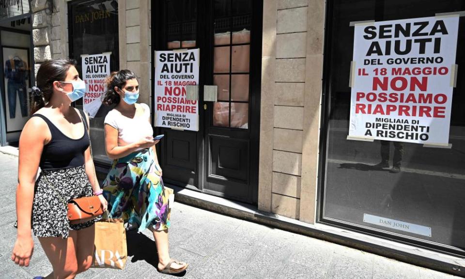 <span>Photograph: Vincenzo Pinto/AFP/Getty Images</span>