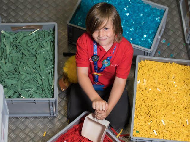 Stanley said his time at Legoland was 'awesome'