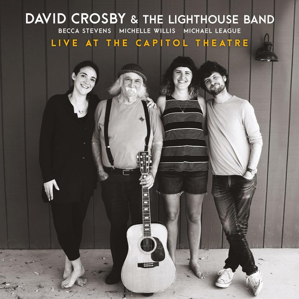 "David Crosby & The Lighthouse Band Live at the Capitol Theatre" will be released on Dec. 9 via BMG.