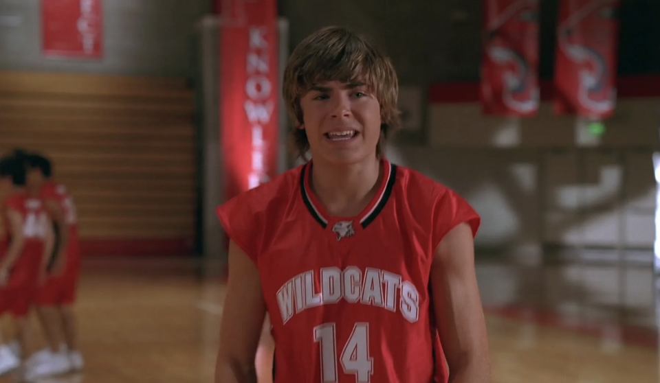 Screenshot from "High School Musical"