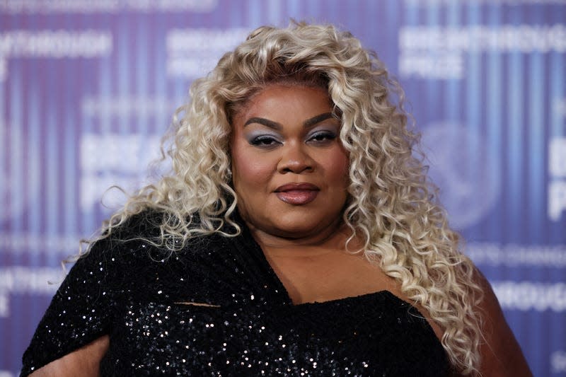 Da’Vine Joy Randolph arrives at the Tenth Breakthrough Prize Ceremony at the Academy Museum of Motion Pictures in Los Angeles, California, on April 13, 2024. - Photo: ETIENNE LAURENT/AFP (Getty Images)