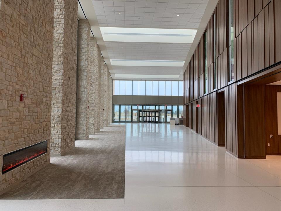 Atrium of the Aurora Medical Center - Sheboygan County at 3400 Union Ave.