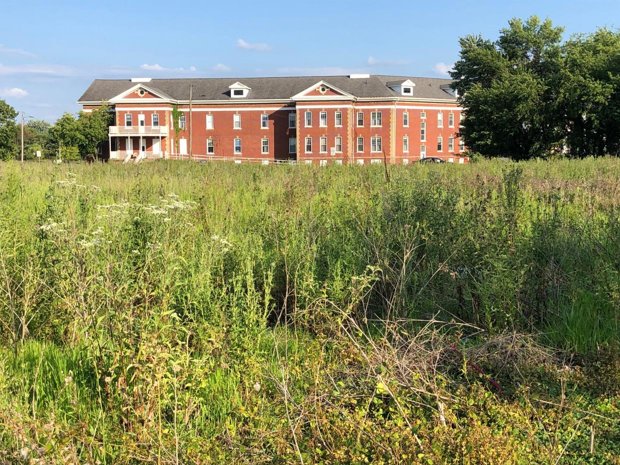 Developers are considering plans for the former farm fields on county-owned land just north of the Portage Manor building in South Bend.