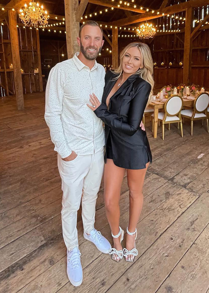 Paulina Gretzky and Dustin Johnson