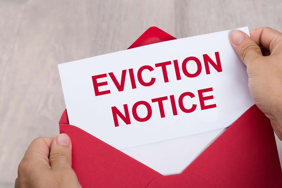 No-fault evictions have become a hot button issue in the Renters Reform Bill (Alamy/PA)