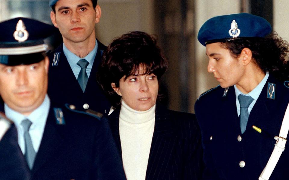 Patrizia Reggeni at her trial in Milan  - Ansa/Reuters