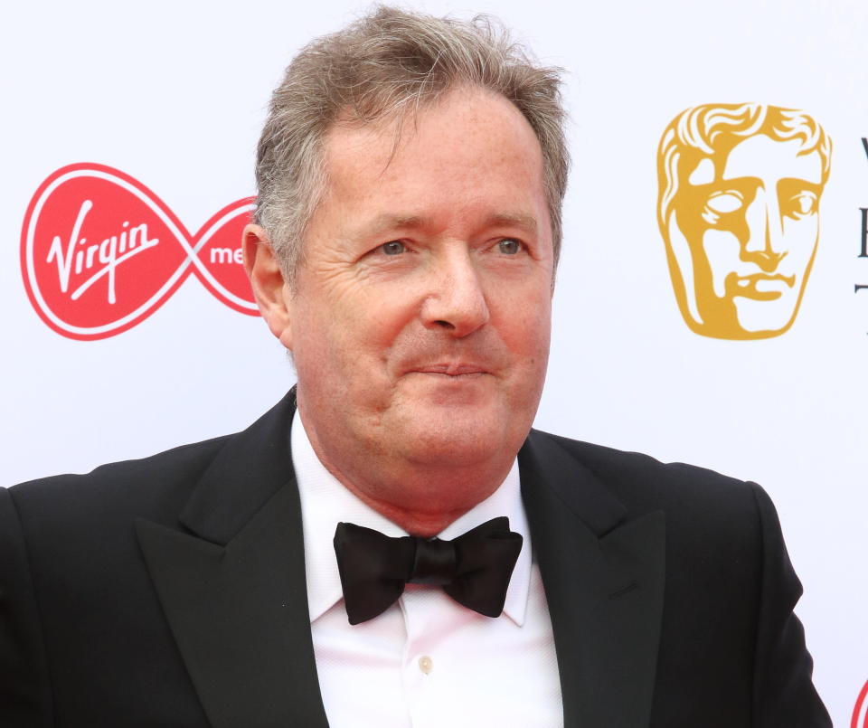 Piers Morgan attended the 2019 BAFTA TV Awards on May 12 [Photo: PA]