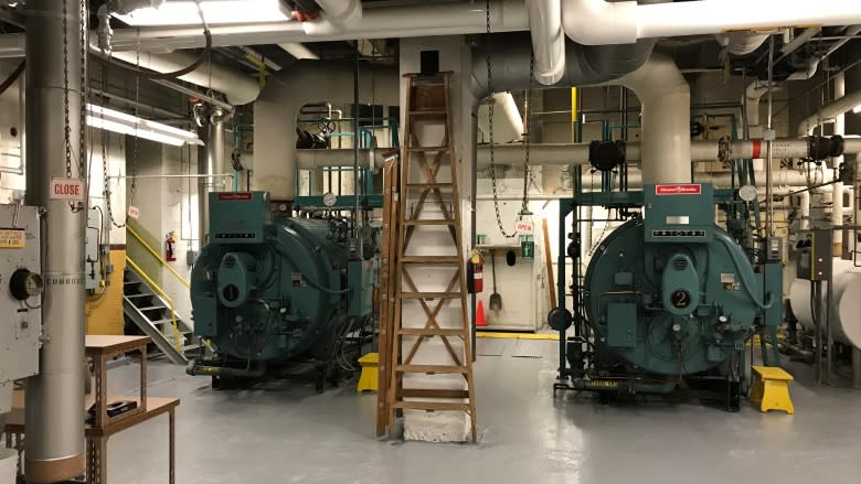 Century-old steam machinery still heating B.C.'s oldest high school — for now