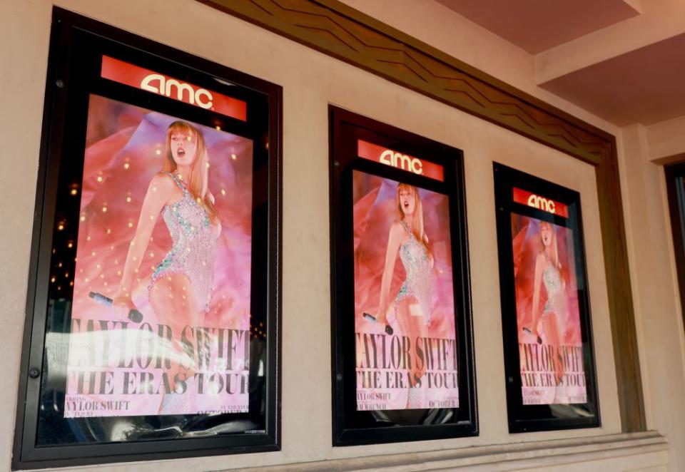 ‘Eras’ Posters Outside the Grove