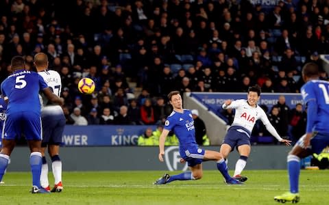 Son opened the scoring with a superb goal - Credit: REUTERS