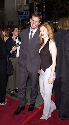 Kip Pardue and Rose McGowan at the Hollywood premiere of Warner Brothers' Driven