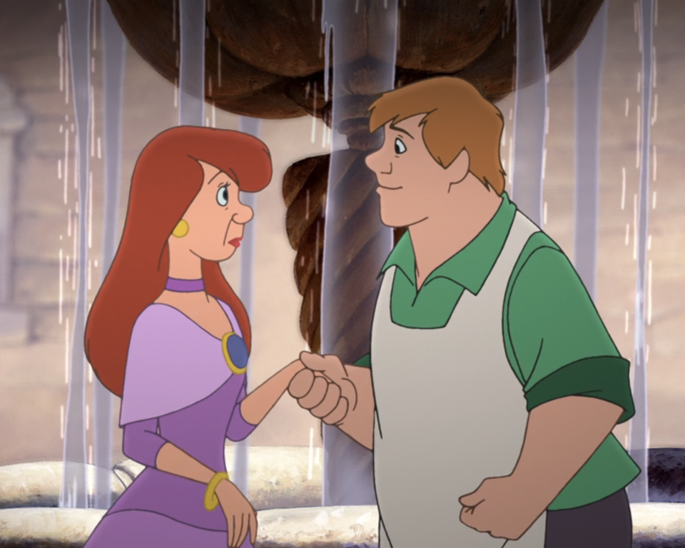 Screenshot from "Cinderella II: Dreams Come True"