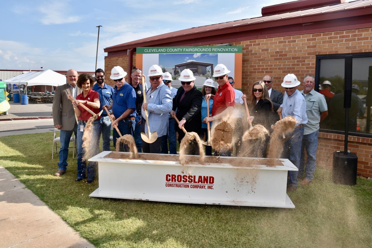 ARPAfunded renovation of Cleveland County Fairgrounds building