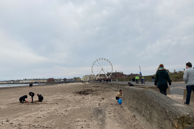 Troon beach is hugely popular even on the days when the sun isn't splitting the trees