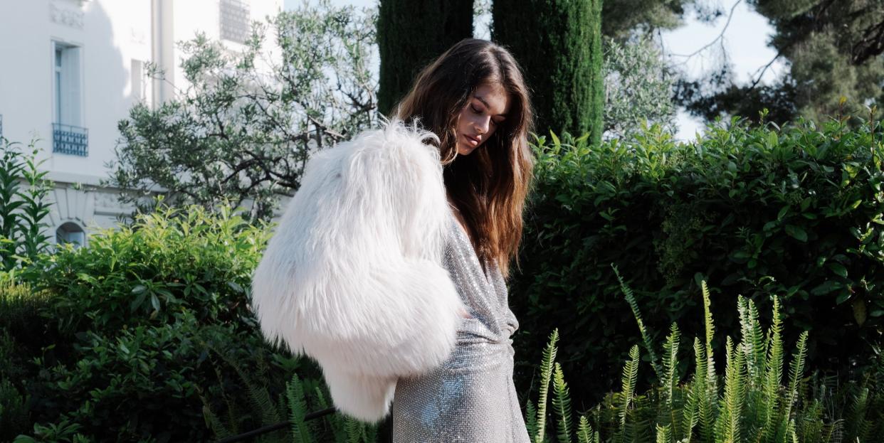 celine cannes kaia gerber