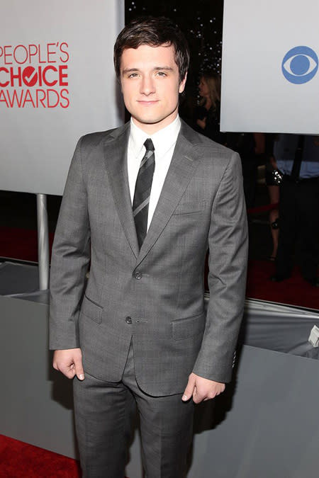 Josh Hutcherson at the People's Choice Awards 2012