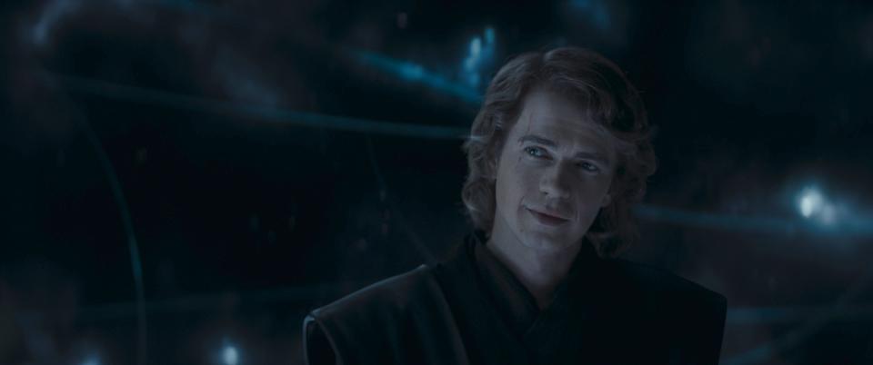 Hayden Christensen reprised his role as Anakin Skywalker in multiple episodes of "Ahsoka."