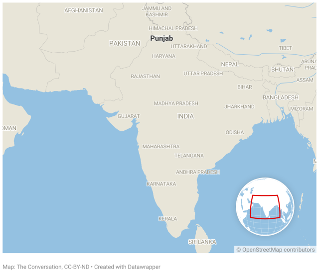 indira point map