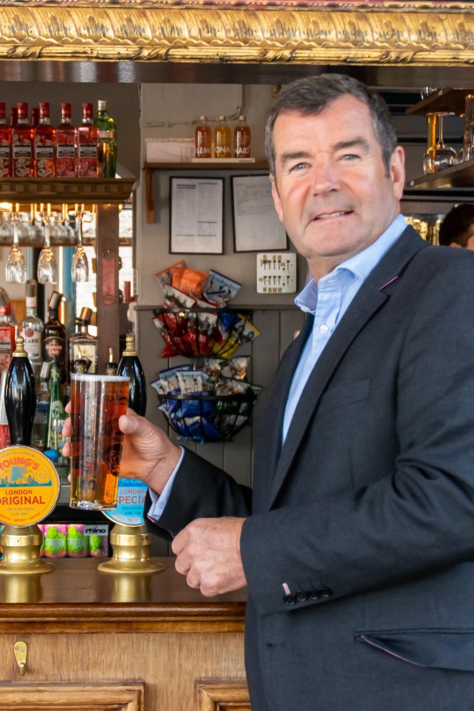 Patrick Dardis told the Standard the 189-year-old pubco is “back in action“ (Young’s)