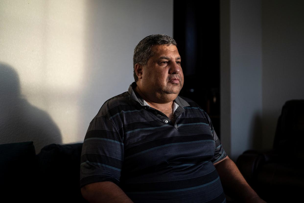 Yaser Betar of Denton, Texas found himself stuck in Gaza City when the Israeli offensive against Hamas began last month.