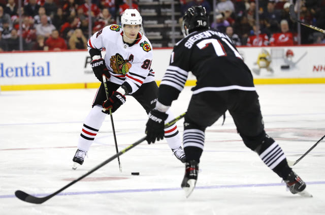 NHL-leading Devils shut out struggling Chicago Blackhawks