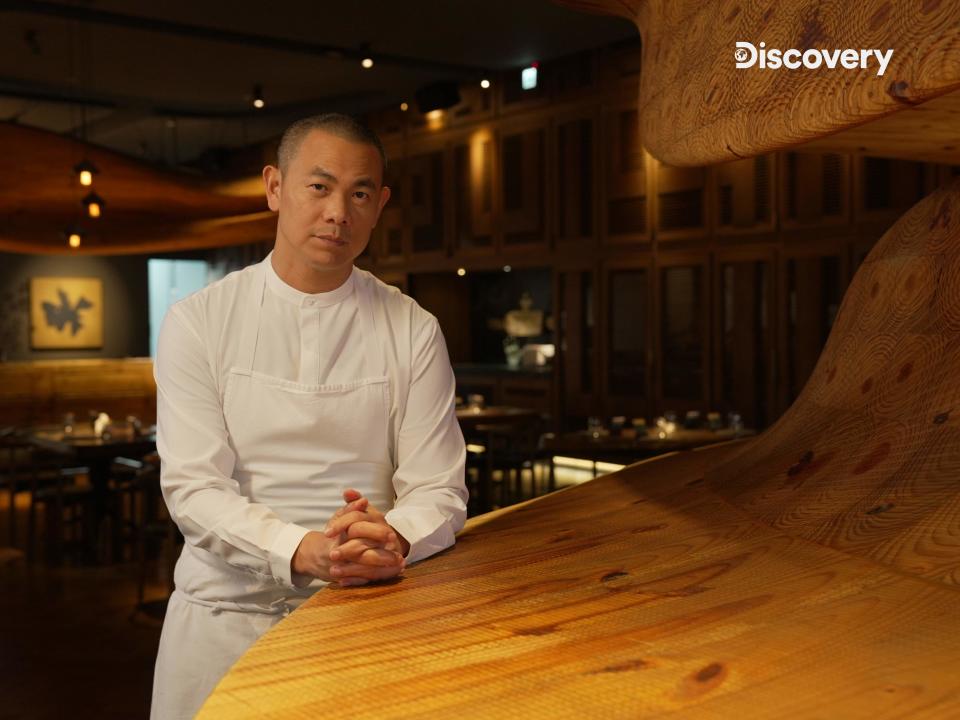 名廚江振誠用Fine Dining體現台灣味價值。（圖／Discovery）