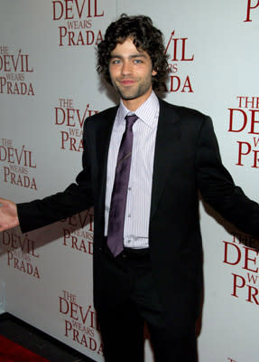 Adrian Grenier at the NY premiere of 20th Century Fox's The Devil Wears Prada