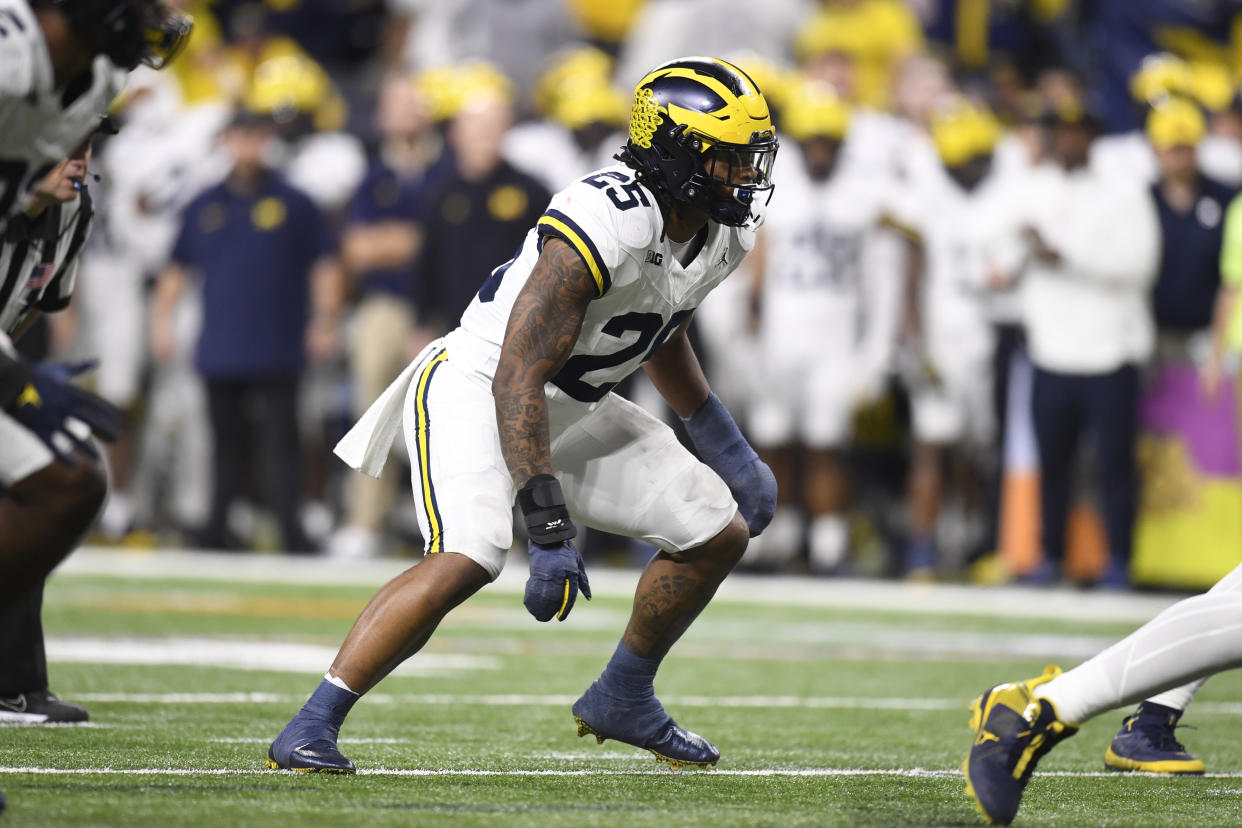 Michigan's Junior Colson has a chance to be the first off-ball linebacker to be drafted this year. (Photo by Michael Allio/Icon Sportswire via Getty Images)