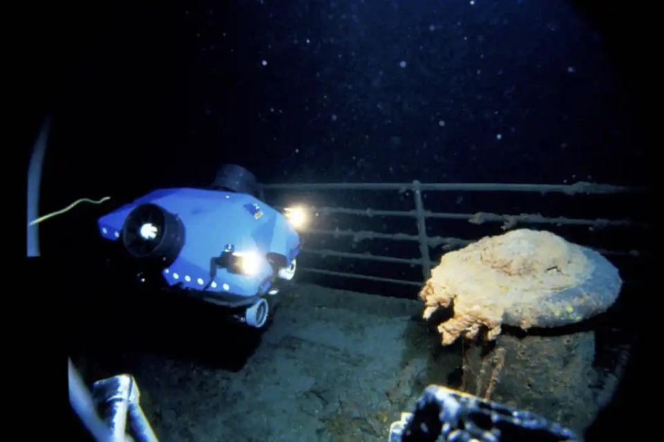 <span>Sus restos han sido objeto de numerosas exploraciones desde que se descubrieron por primera vez en 1985 a unos 650 km de las costas de Canadá. (Woods Hole Oceanographic Institution / AFP)</span>