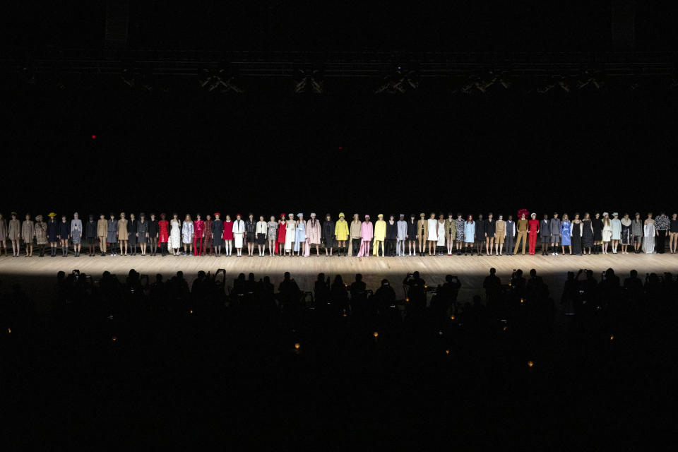 El desfile de moda de Marc Jacobs en Nueva York el 12 de febrero de 2020. (Landon Nordeman/The New York Times)