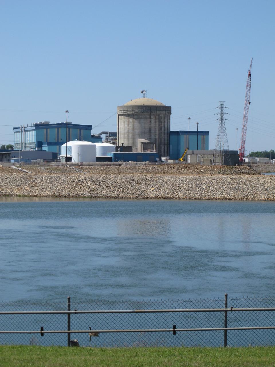 The working nuclear reactor is seen at V.C. Summer Nuclear Station in Jenkinsville, S.C. on Monday, April 9, 2012. SCE&G and Santee Cooper are building two new reactors on the site, hoping to open one in 2017 and the second in 2018. (AP Photo/Jeffrey Collins)in Jenkinsville, S.C. on Monday, April 9, 2012. (AP Photo/Jeffrey Collins)