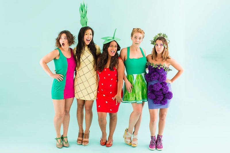 DIY Women's Fruit Halloween Costume