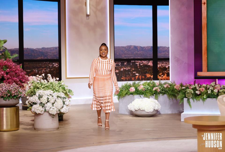 Quinta Brunson on "The Jennifer Hudson Show" on April 8.