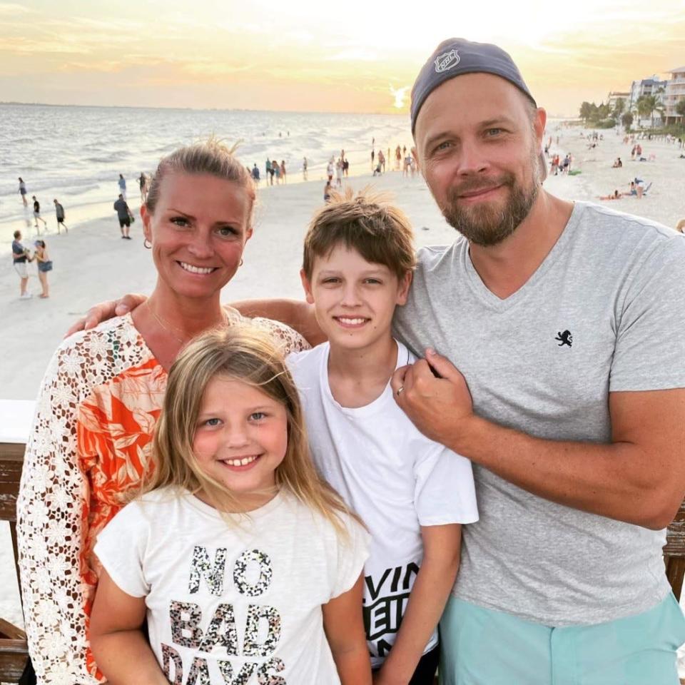 Peter Sibner and his family.