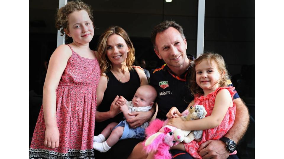 Geri and Christian with their three kids