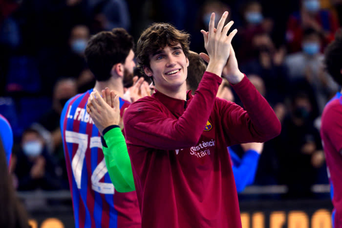 Partido del Barça de balonmano