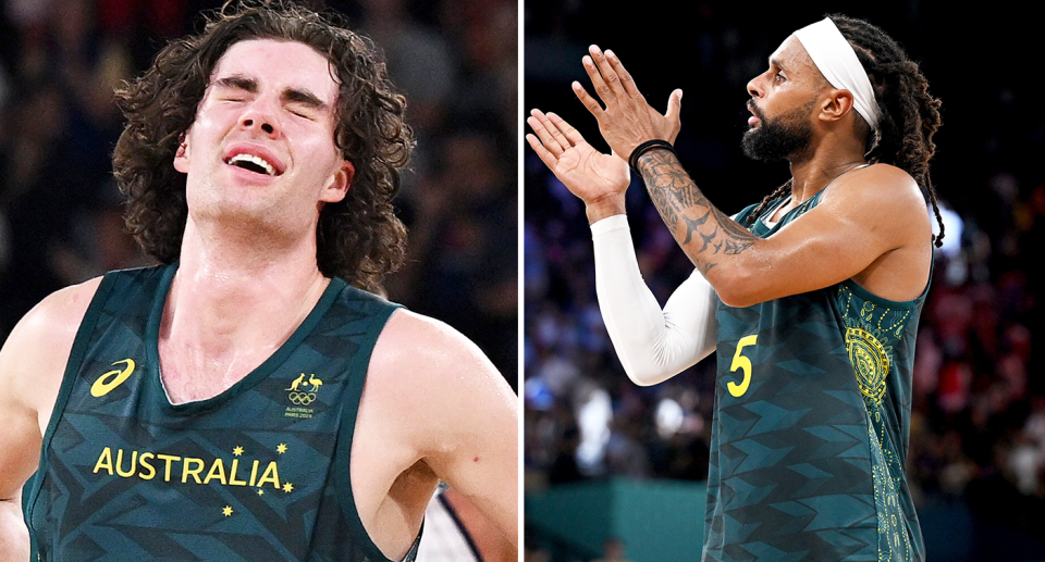 Josh Giddey says the Boomers' quarter final loss to Serbia is 