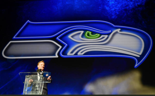 seattle seahawks logo 2022 3d