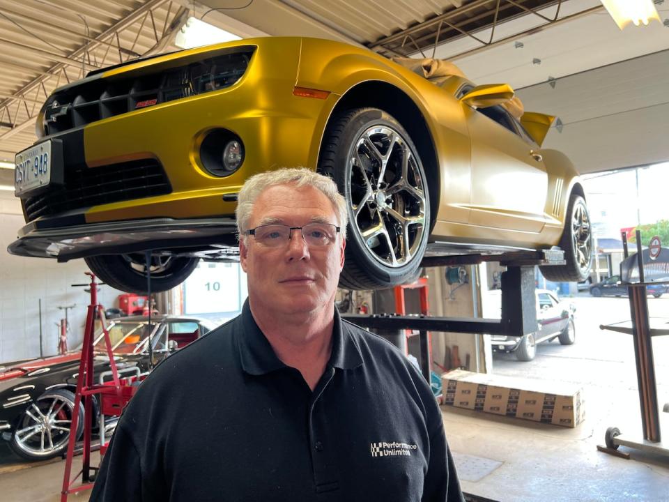 Barry Trap is the owner of Performance Unlimited, a London, Ont., shop that sells parts and does customization work on high-performance cars. Trap said the solution to the problem of noisy mufflers and night racing is to move it to racetracks: 'There's no place for street racing as I see it." 